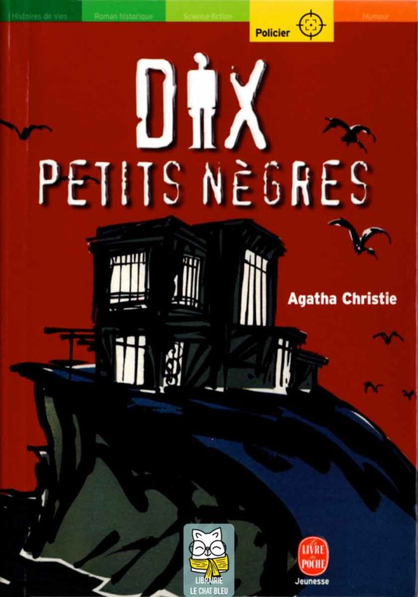 Dix petits nègres Agatha Christie Policier Le livre de poche jeunesse