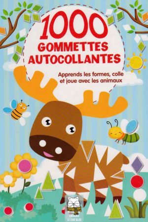 1000 gommettes autocollantes