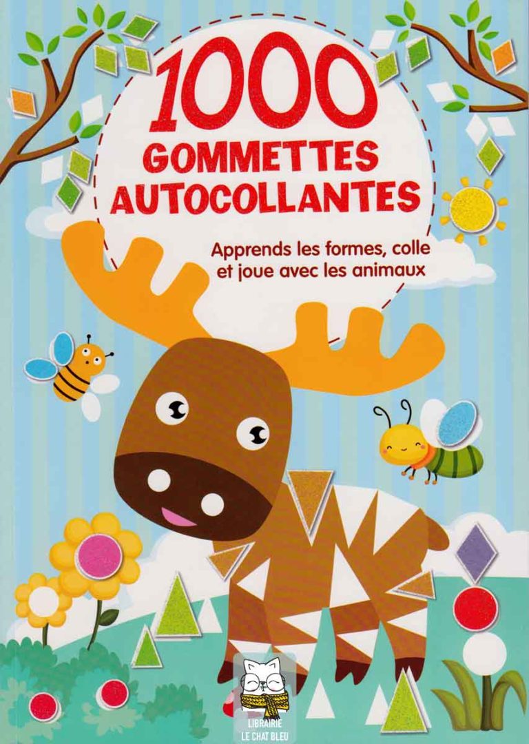 1000 gommettes autocollantes