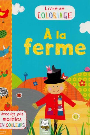 Livre de coloriage à la ferme