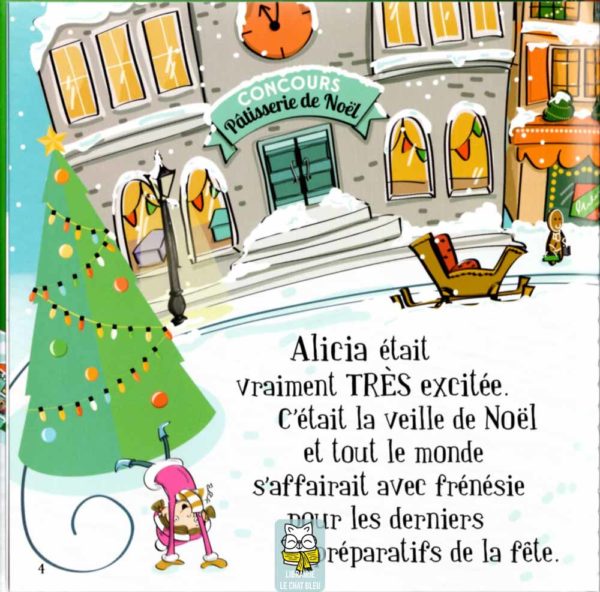 Alicia à la rescousse ! - Livre de Noël avec le prénom de l'enfant