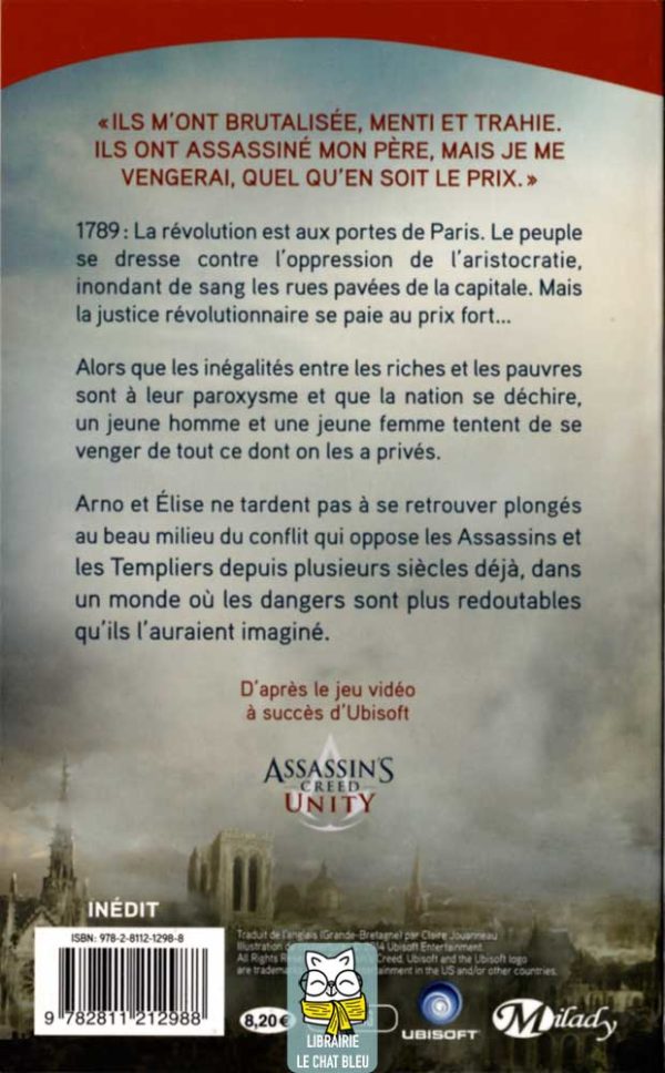 assassin's creed t7 : unity