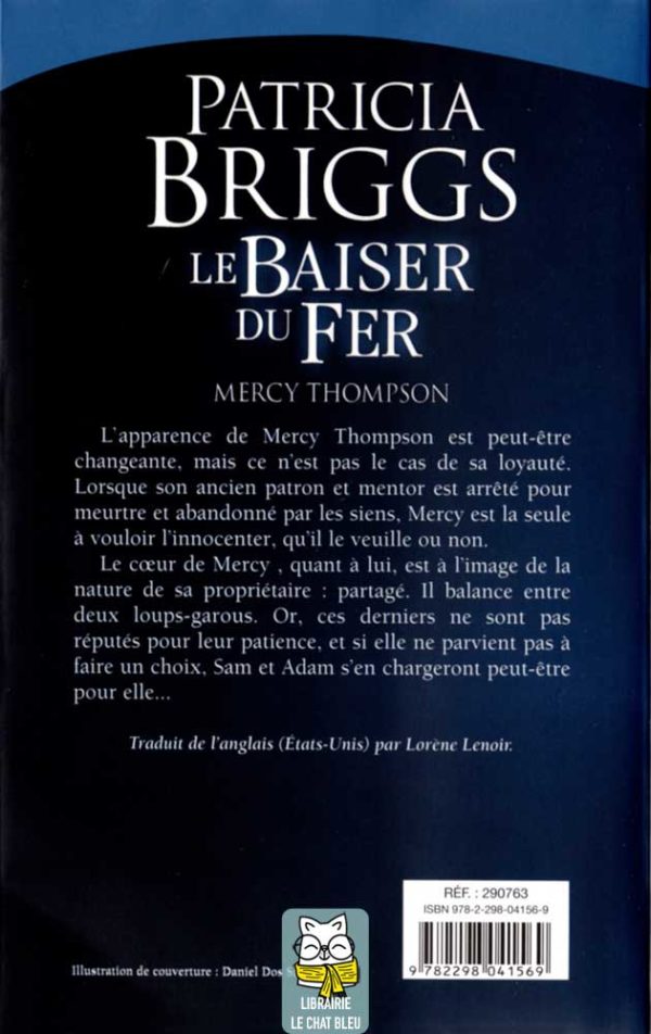 mercy thompson t3 : le baiser du fer