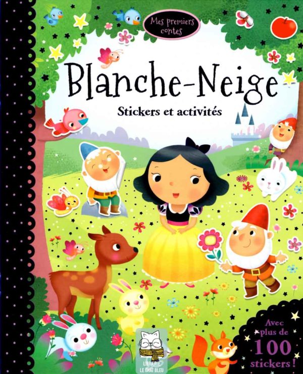 blanche-neige, stickers et activités