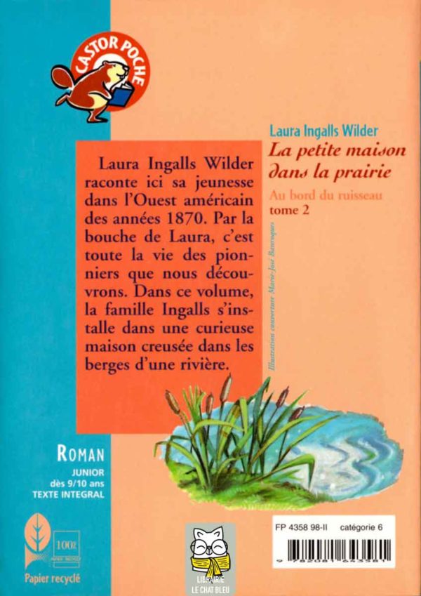 la petite maison dans la prairie t2 : au bord du ruisseau