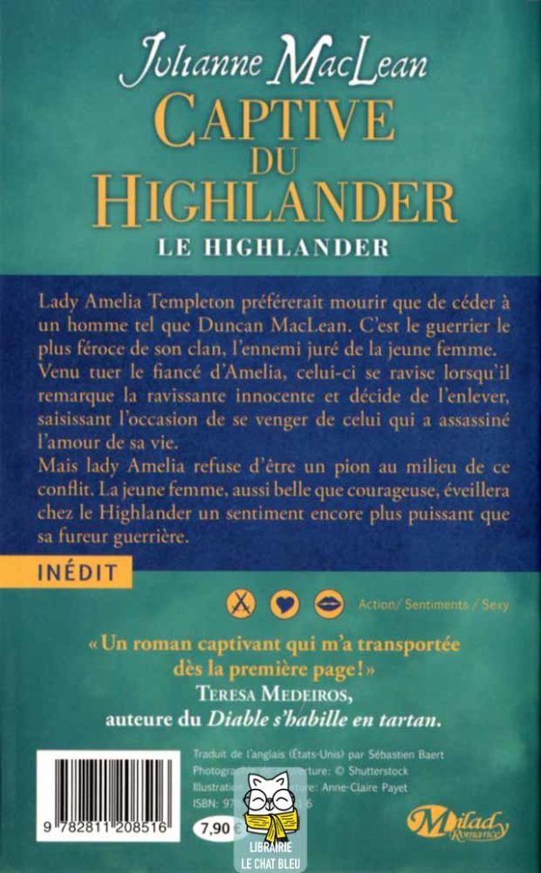 Le Highlander T1 : Captive du Highlander - Julianne MacLean