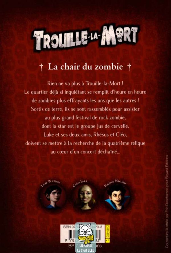 Trouille-la-Mort T4 : La chair du zombie - Tommy Donbavand