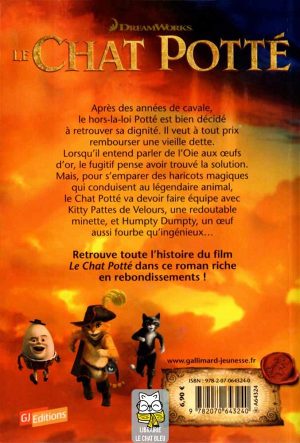 le chat potté : le roman du film