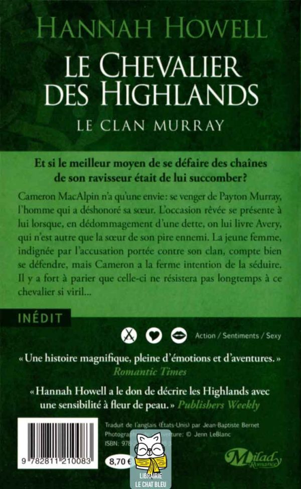 Le clan Murray T2 : Le Chevalier des Highlands - Hannah Howell