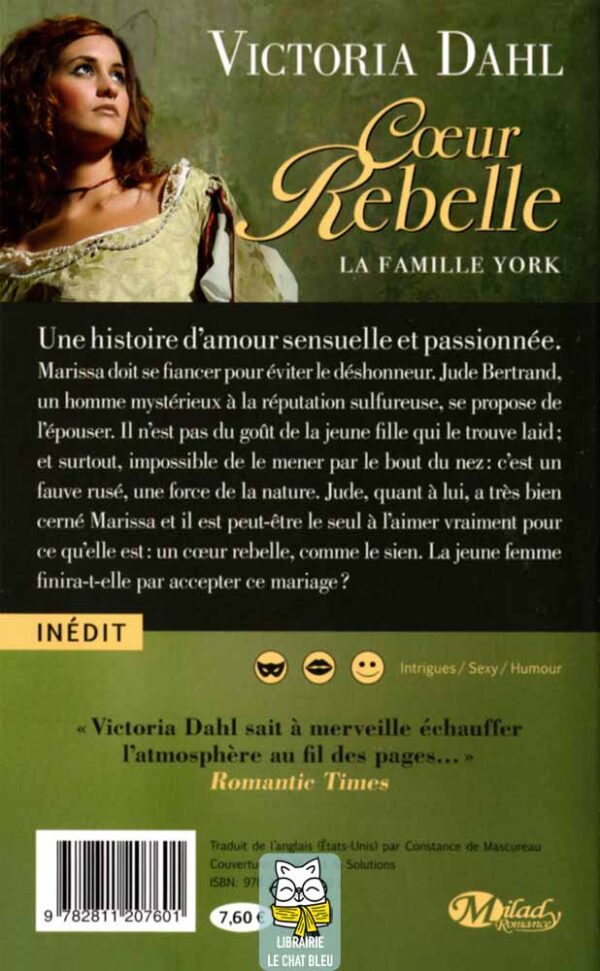 la famille york t1 : coeur rebelle