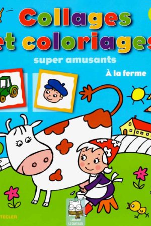 collages et coloriages à la ferme