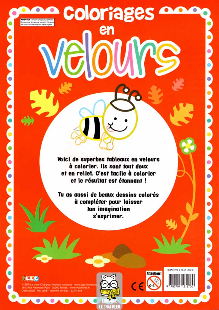 Coloriages en velours