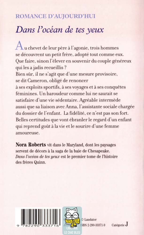 les frères quinn t1 : dans l'océan de tes yeux