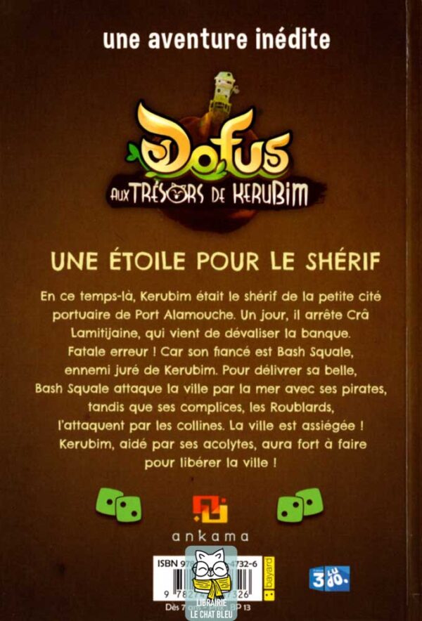 Dofus aux trésors de Kerubim T2 : Une étoile pour le shérif - Christophe Lambert