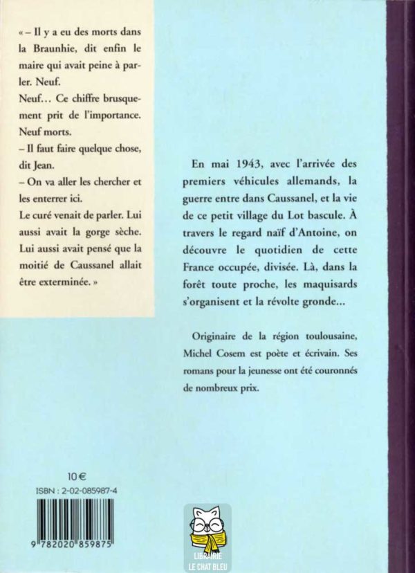 Les doigts à l'encre violette - Michel Cosem