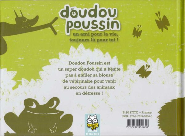 doudou poussin joue au vétérinaire
