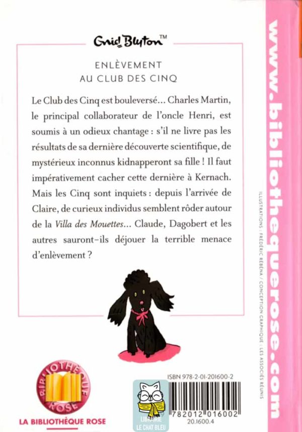 Le Club des Cinq T14 : Enlèvement au Club des Cinq - Enid Blyton