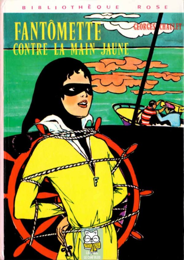 fantômette contre la main jaune