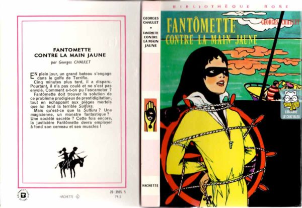 fantômette contre la main jaune