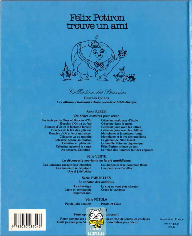 les potamuches t3 : félix potiron trouve un ami