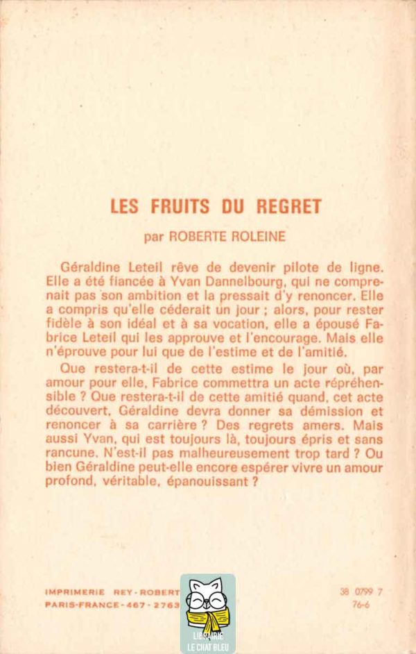 les fruits du regret