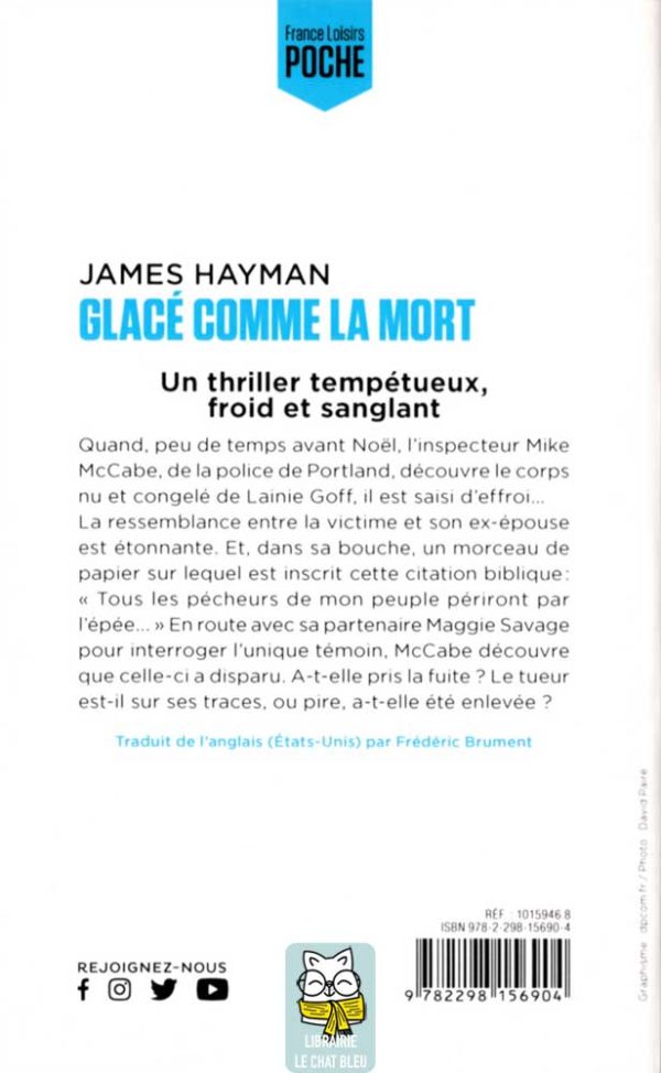 Glacé comme la mort - James Hayman