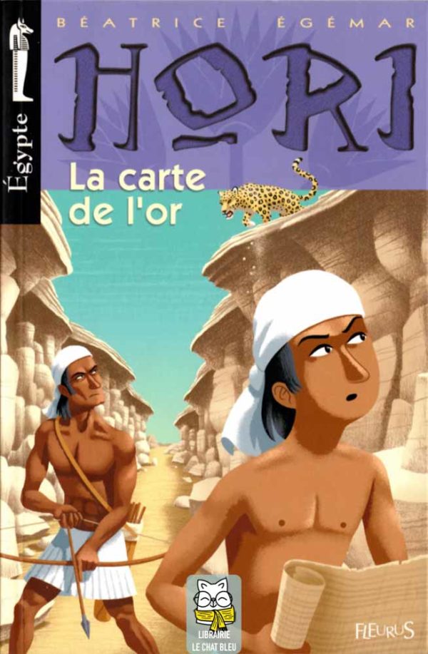 HORI Scribe et détective T4 : La carte de l'or - Béatrice Égémar