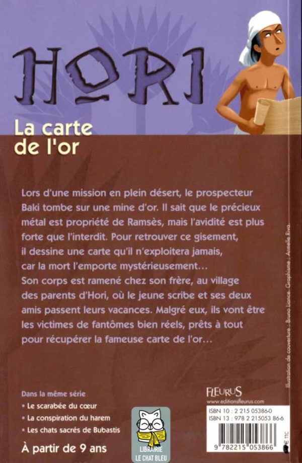 hori scribe et détective t4 : la carte de l'or