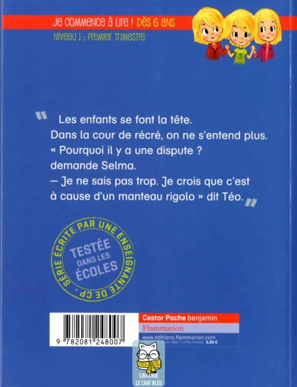 Je suis en CP T2 : Dispute à la récré - Magdalena