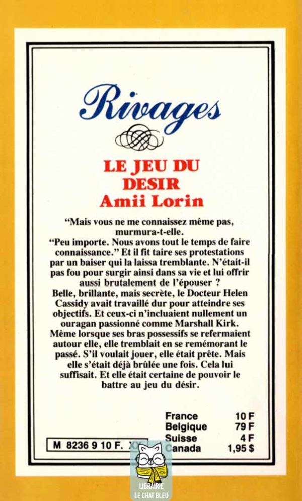 Le jeu du désir - Amii Lorin