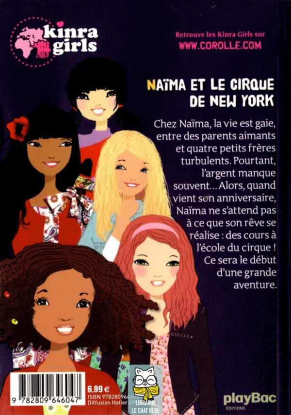 Kinra Girls T11 : Naïma et le cirque de New York - Moka