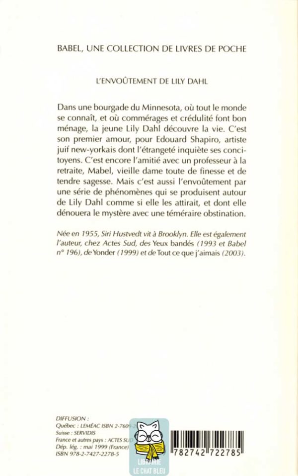 L'envoûtement de Lily Dahl - Siri Hustvedt