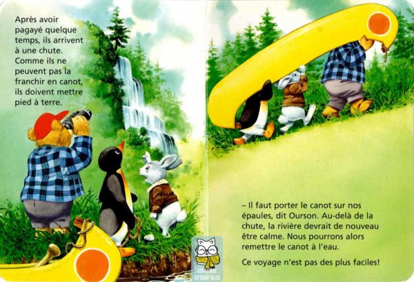 L'excursion en canot - Tony Wolf