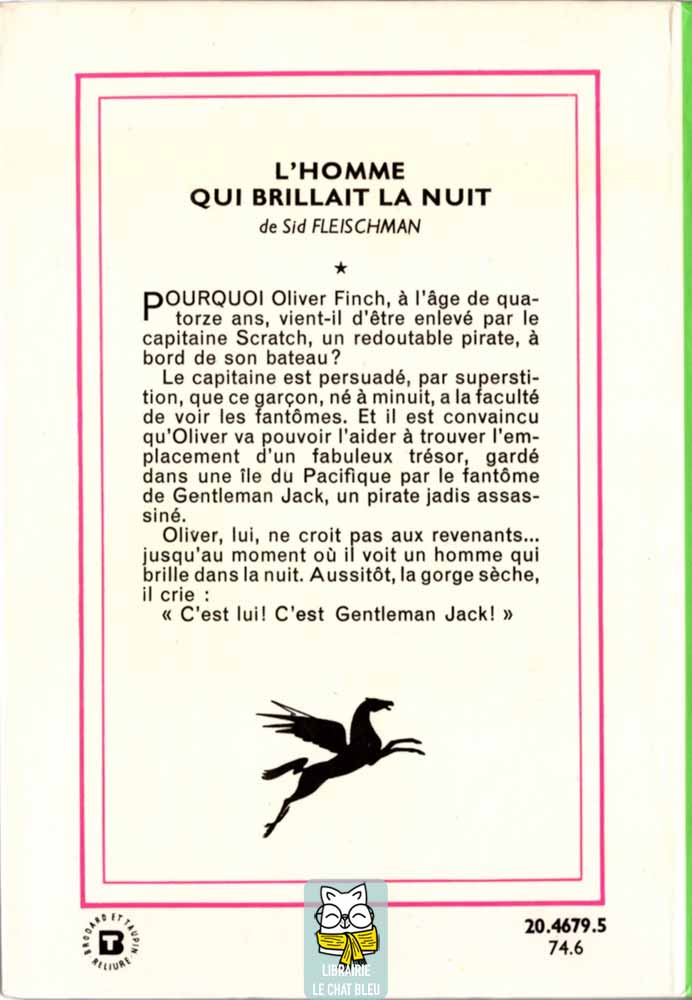 L'homme qui brillait la nuit - Sid Fleischman