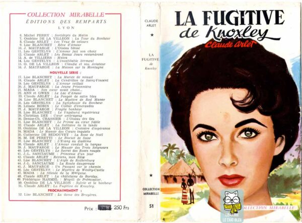 La Fugitive de Knoxley - Claude Arlet
