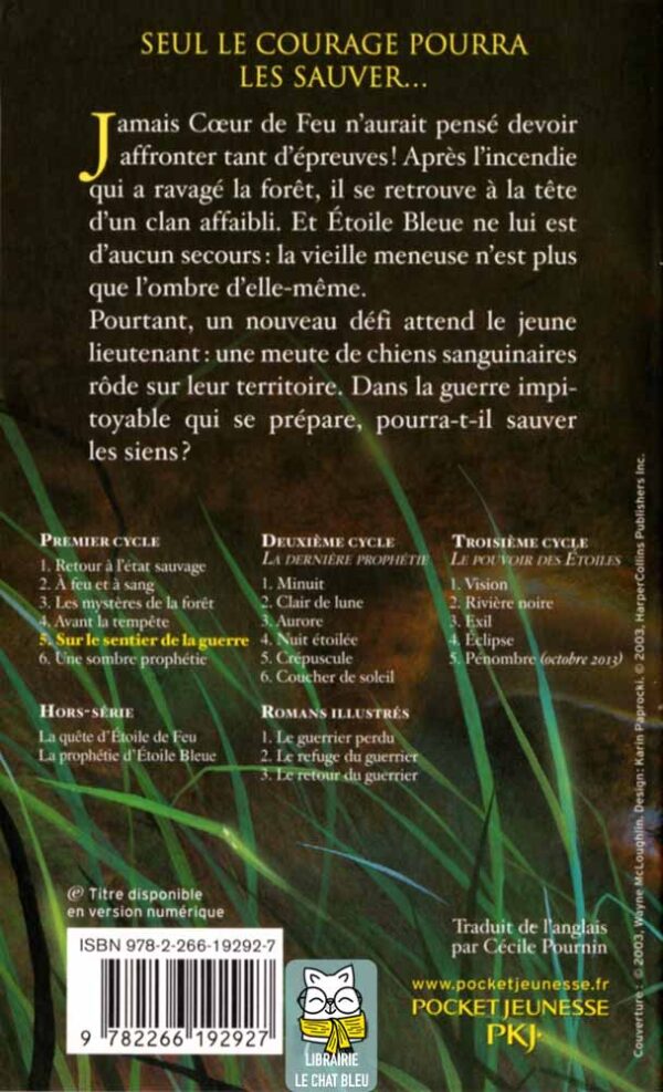 la guerre des clans t5 du cycle 1