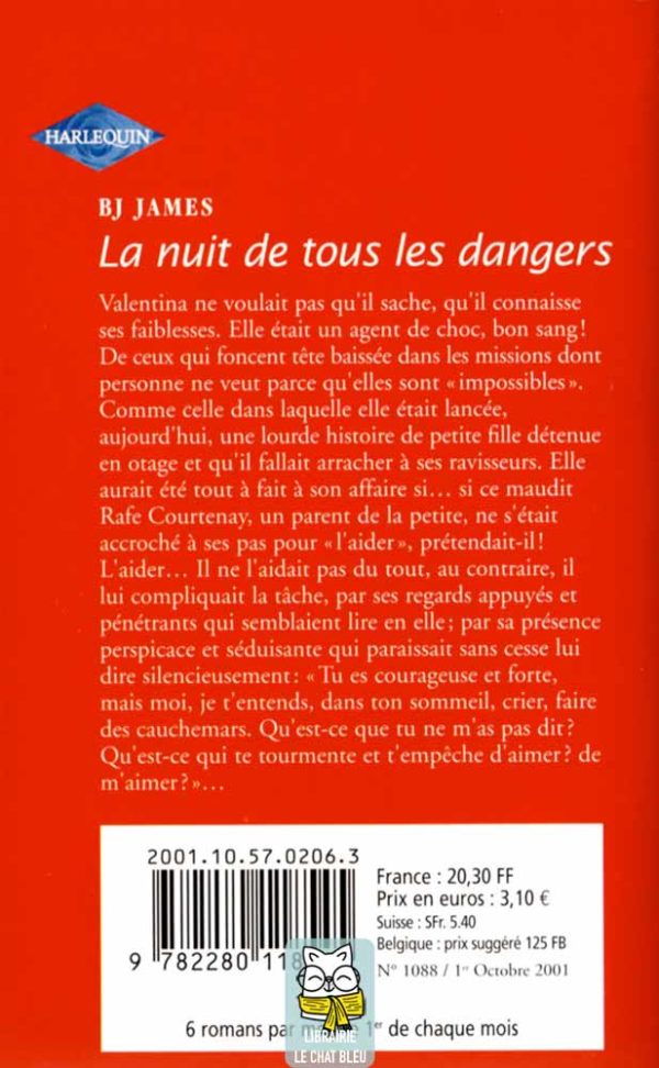 La nuit de tous les dangers - B.J. James