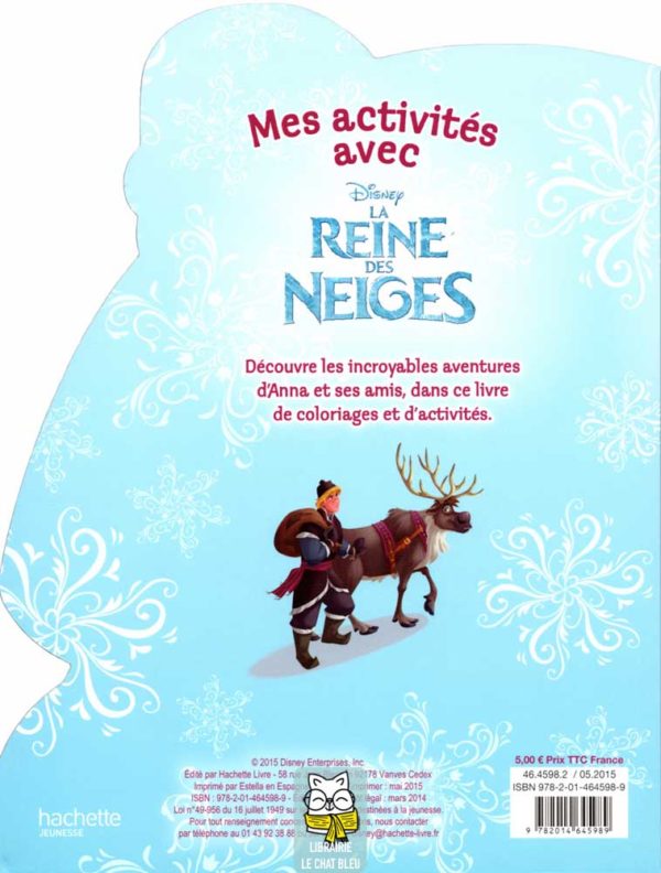 Mes activités avec la Reine des Neiges - Walt Disney