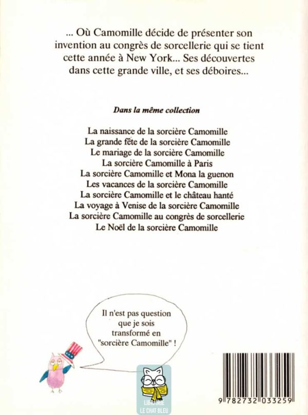 la sorcière camomille au congrès de sorcellerie