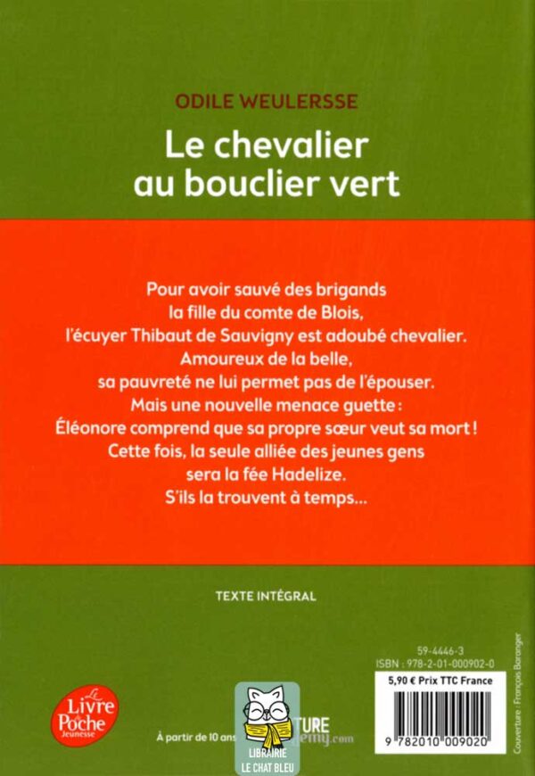 Le chevalier au bouclier vert - Odile Weulersse