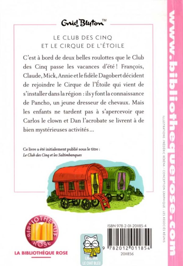le club des cinq t5 : le club des cinq et le cirque de l'Étoile