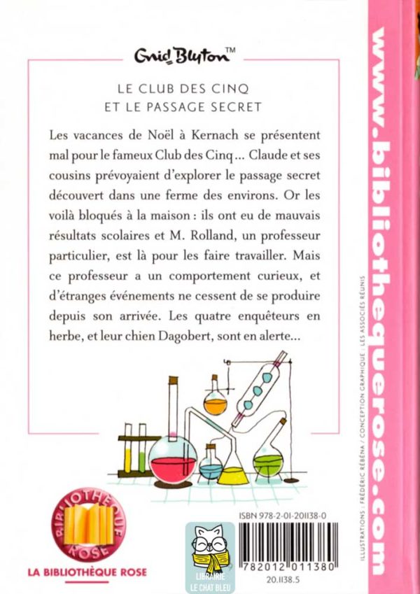 le club des cinq t2 : le club des cinq et le passage secret
