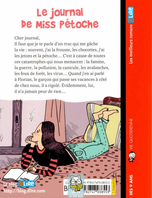 Le journal de Miss Pétoche - Jo Hoestlandt