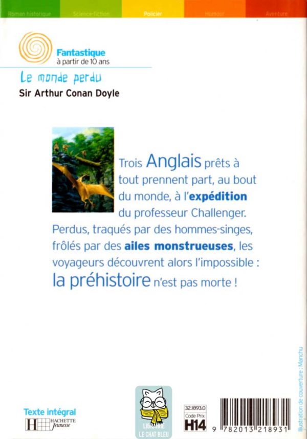 Le monde perdu - Arthur Conan Doyle