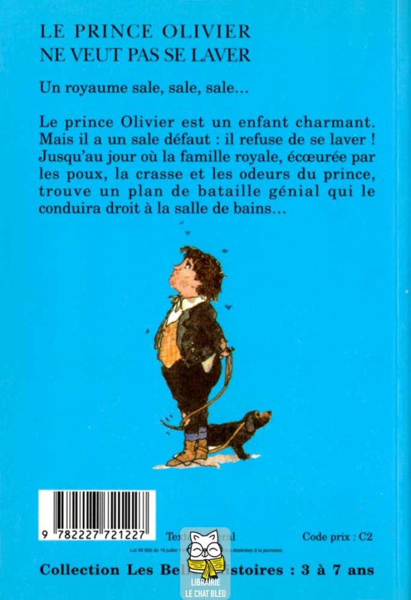 le prince olivier ne veut pas se laver