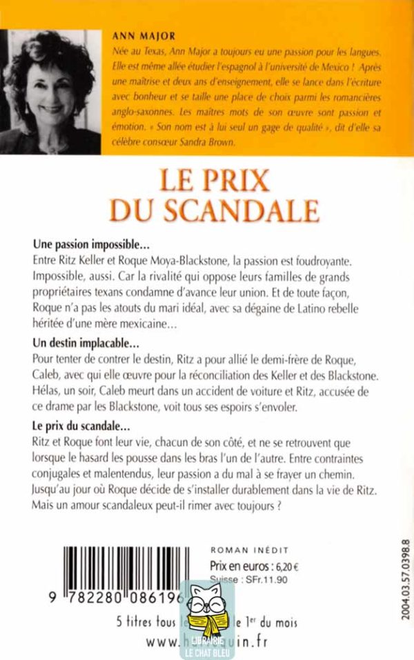 Le prix du scandale - Ann Major