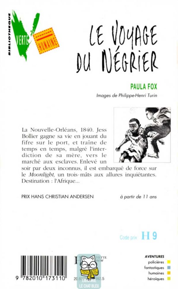 Le Voyage du Négrier - Paula Fox
