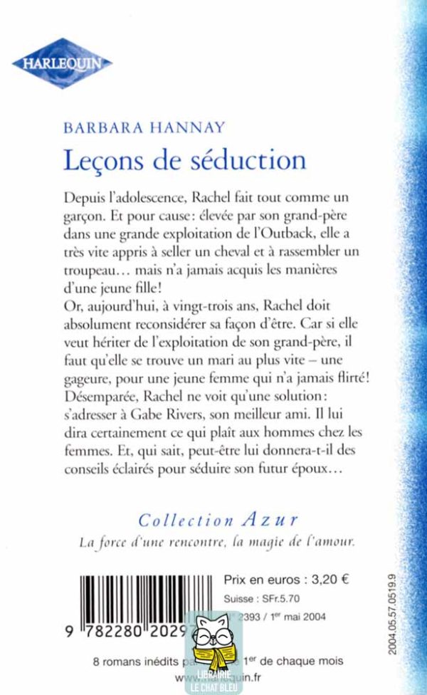 Leçons de séduction - Barbara Hannay