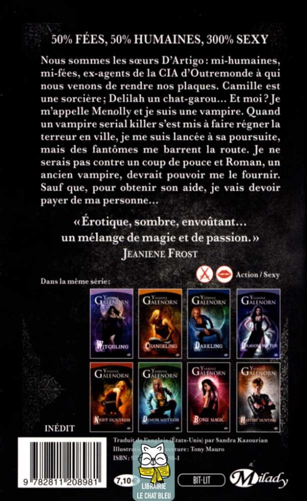 Les soeurs de la lune T9 : Blood wyne - Yasmine Galenorn