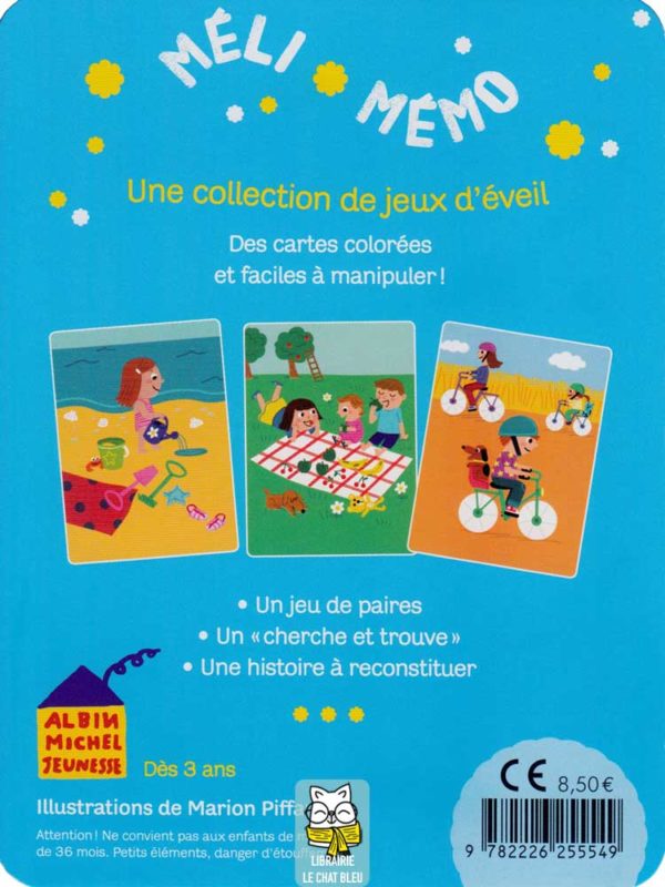 Méli-mémo : Les vacances - Marion Piffaretti